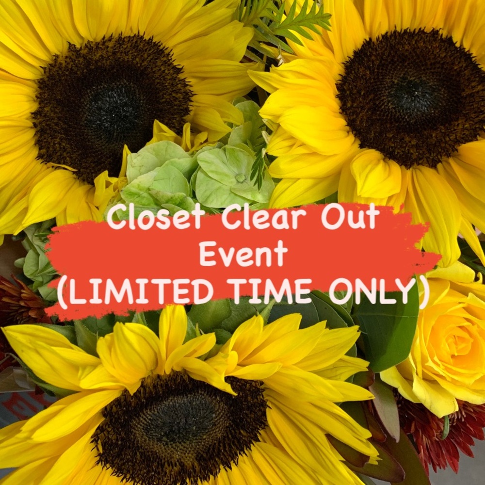 CLOSET CLEAR OUT (AUGUST)